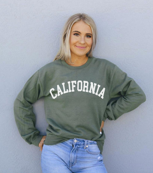 Sweat-shirt Vintage "California" – Confort Style